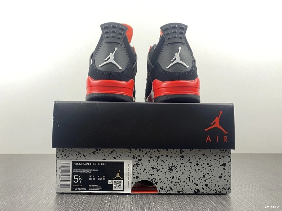 4 Thunder Jordan Air CT8527-016 Red 0404